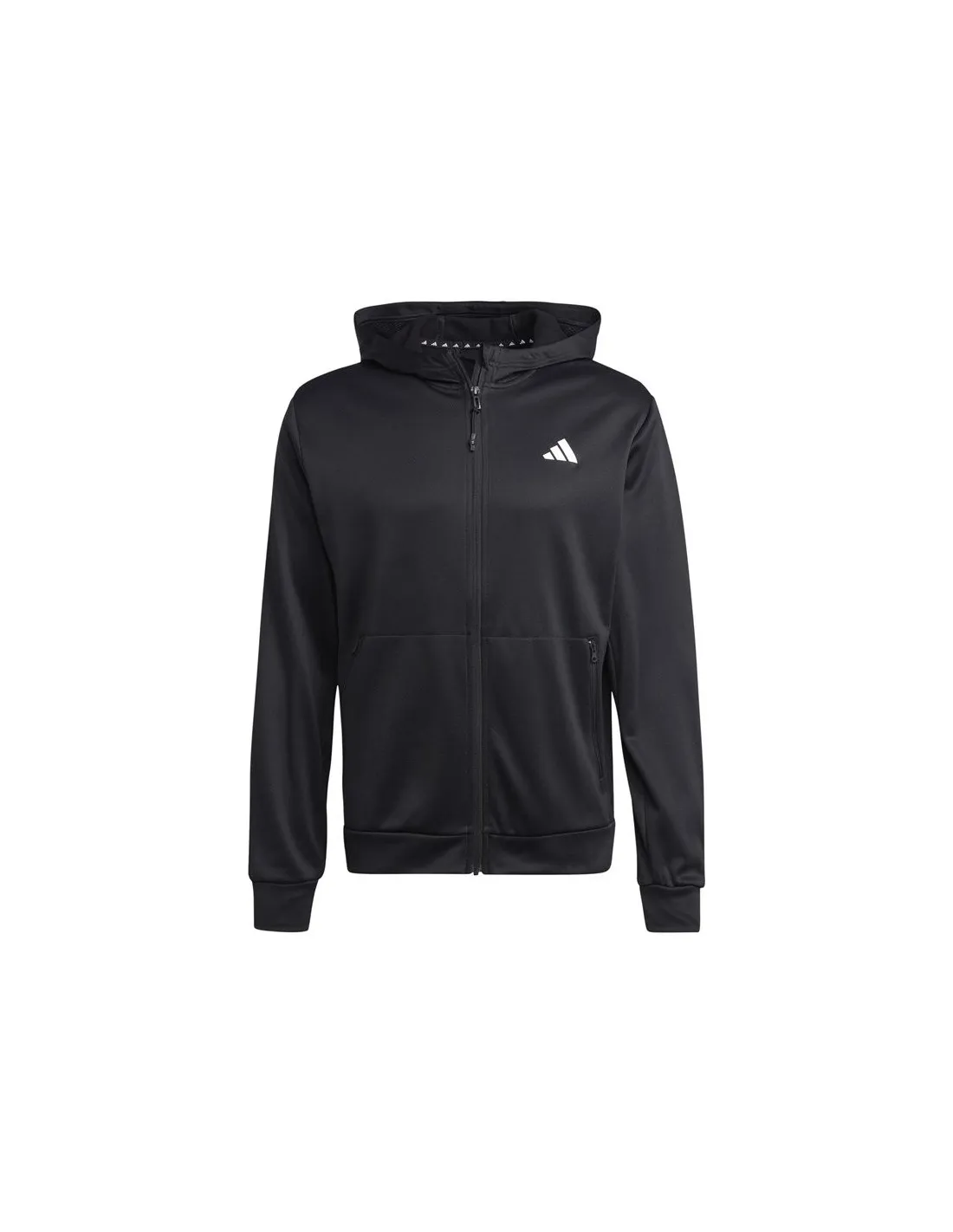 SUDADERA DE FITNESS ADIDAS TRES+ FZ JA HOMBRE