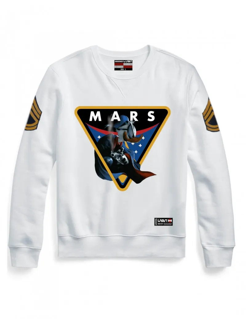 Sudadera de hombre Lasal MARS blanco