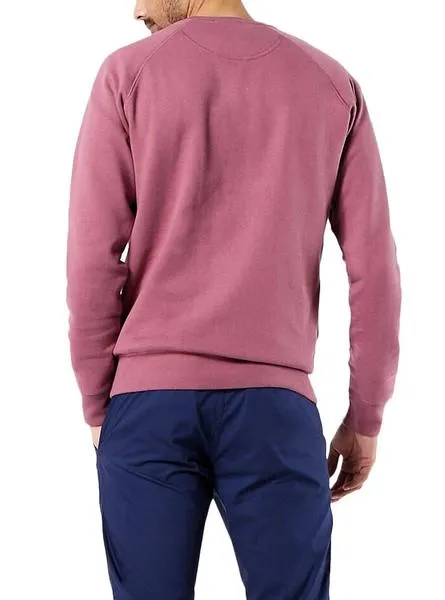 sudadera dockers alpha granate para hombre