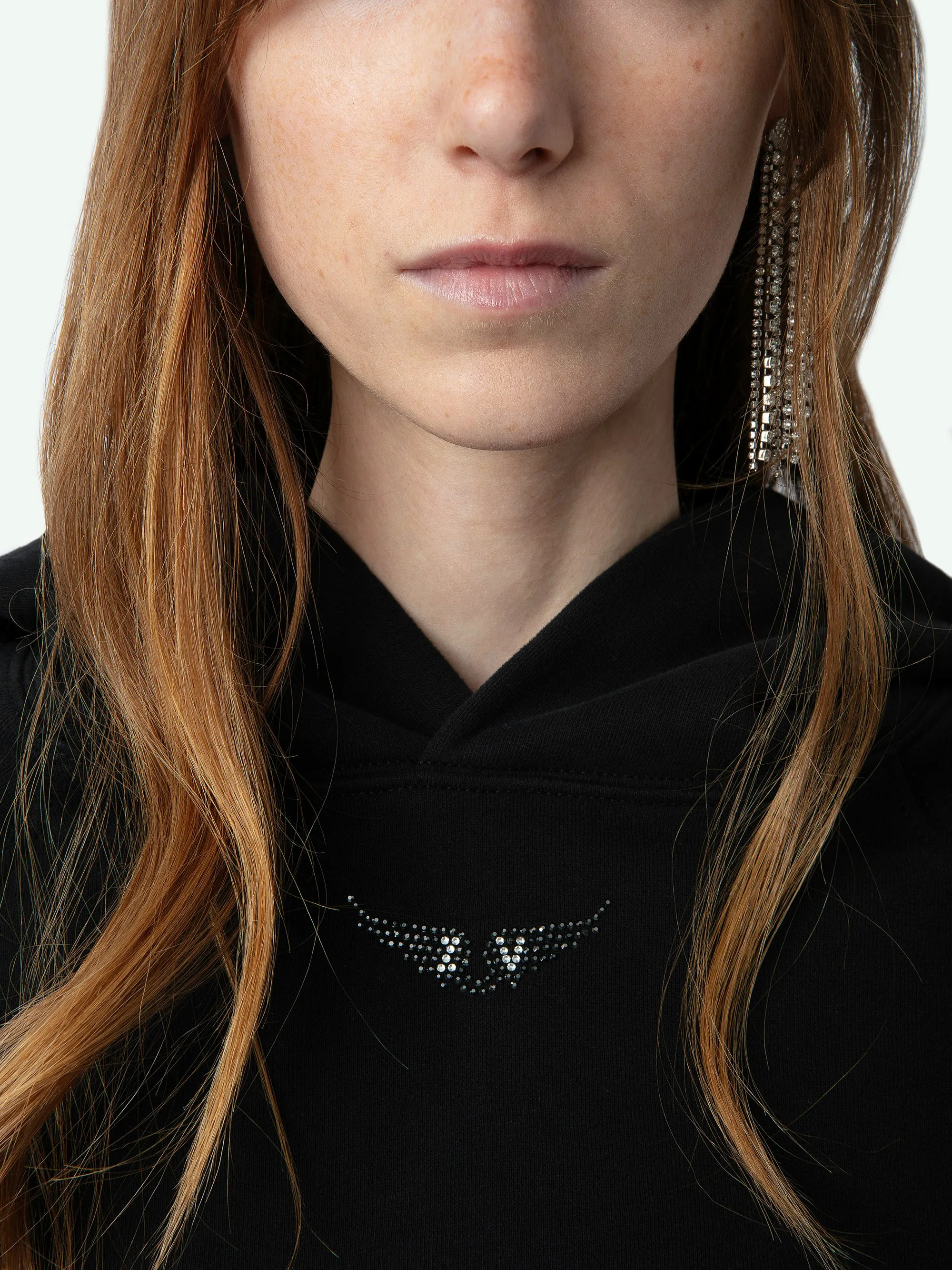 Sudadera Georgy Wings con Strass