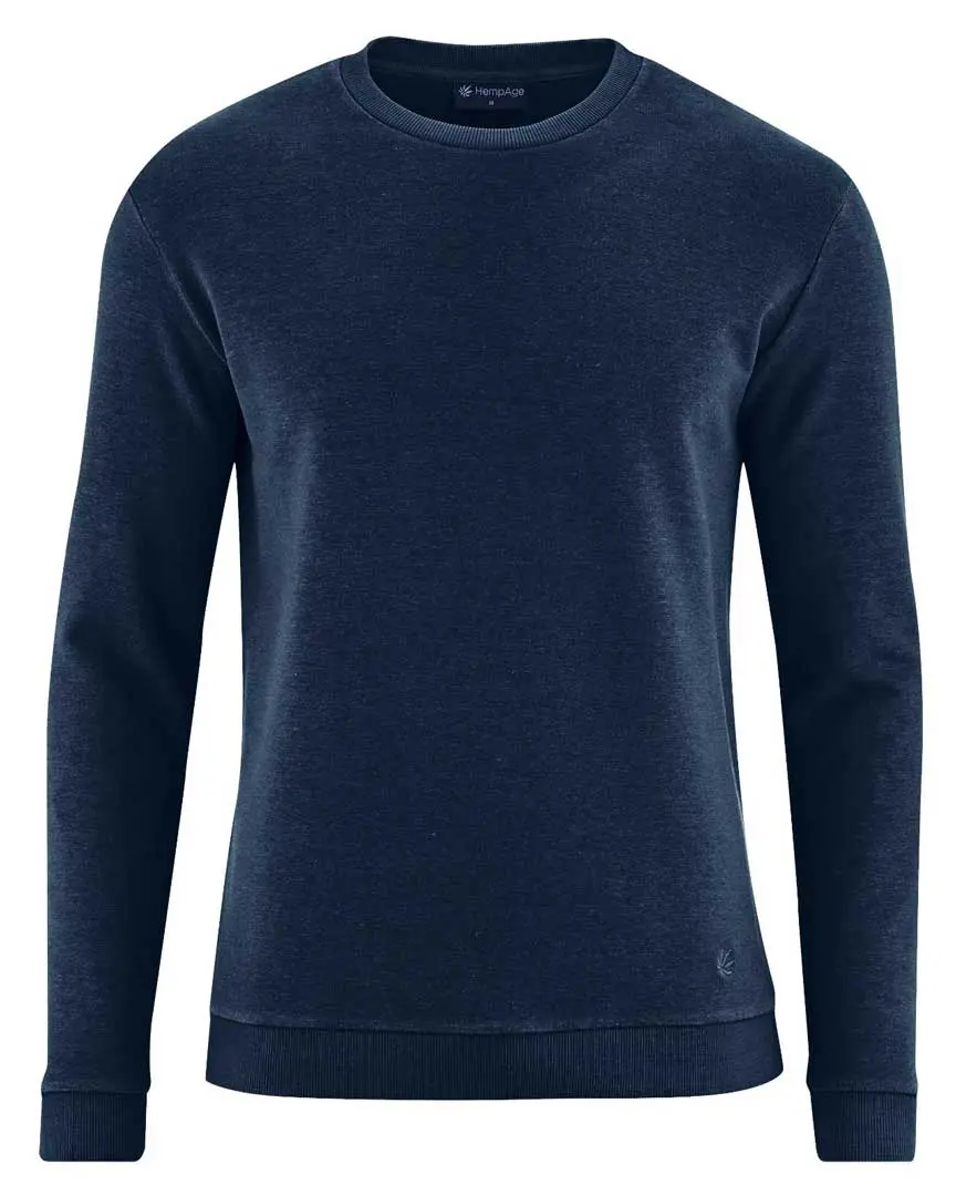 Sudadera hombre algodón orgánico y cáñamo