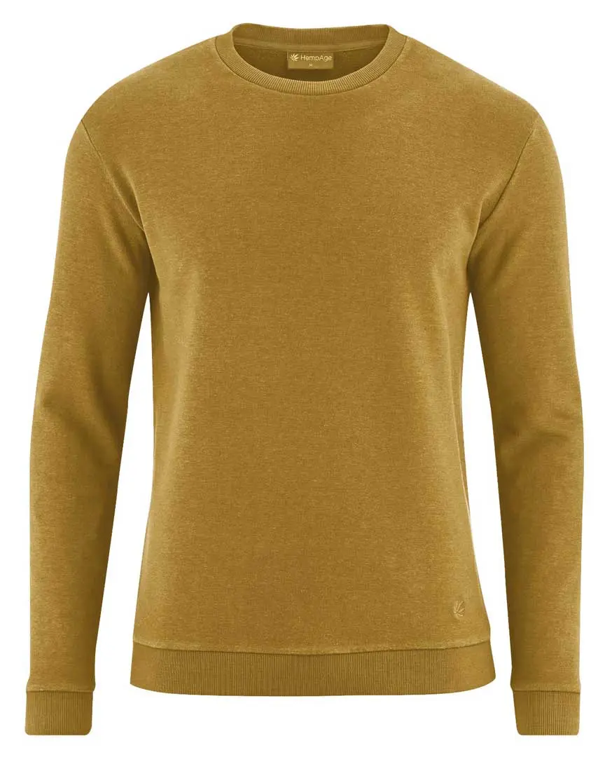 Sudadera hombre algodón orgánico y cáñamo