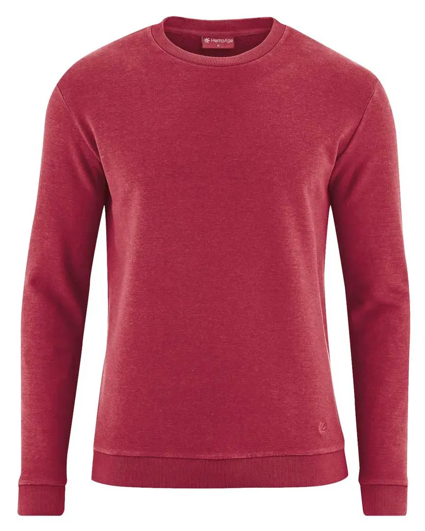 Sudadera hombre algodón orgánico y cáñamo
