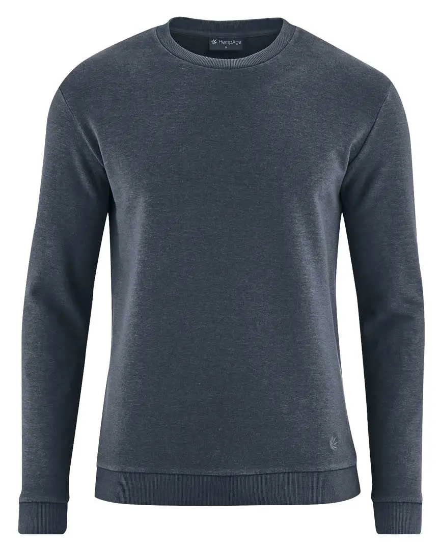 Sudadera hombre algodón orgánico y cáñamo
