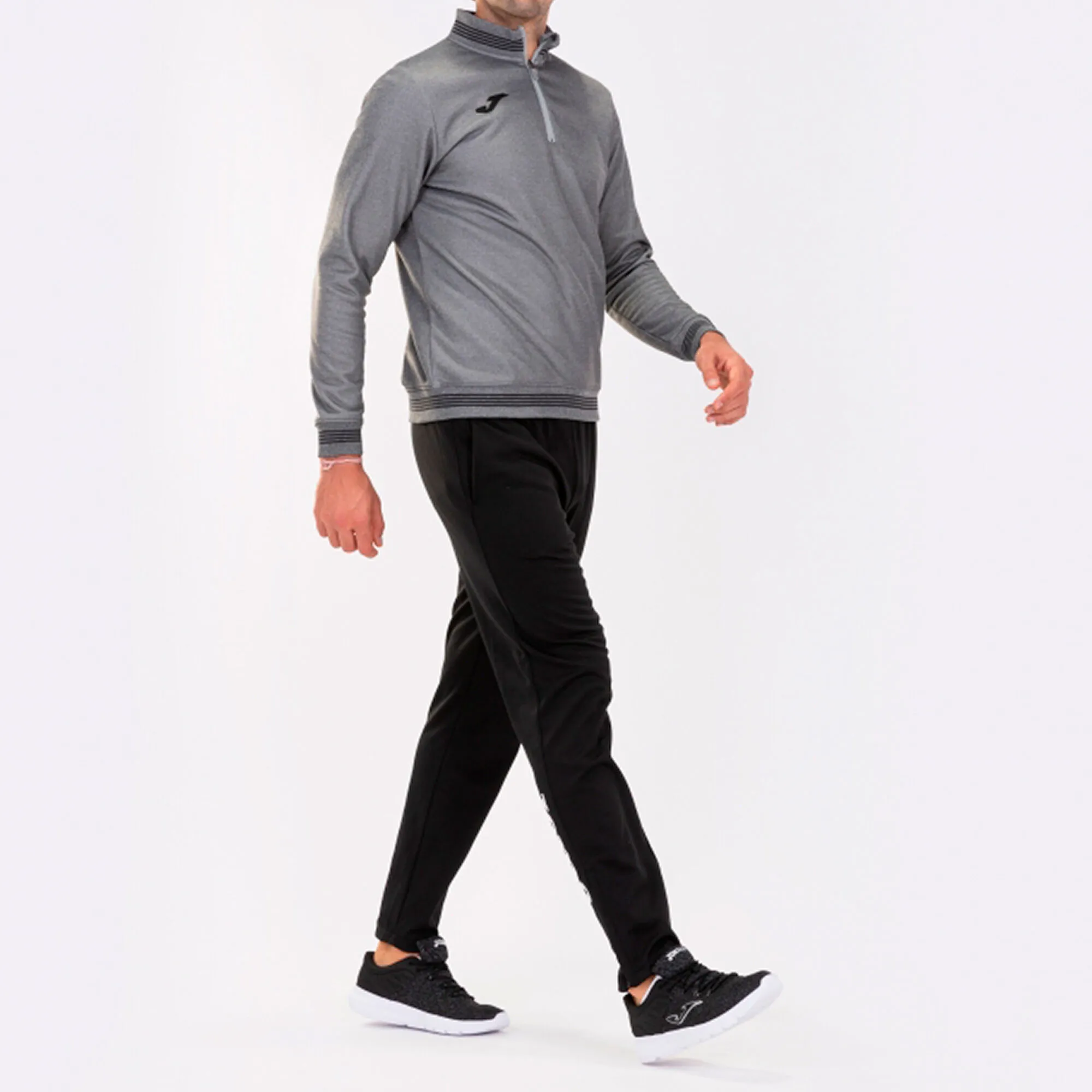 Sudadera hombre Campus III gris melange