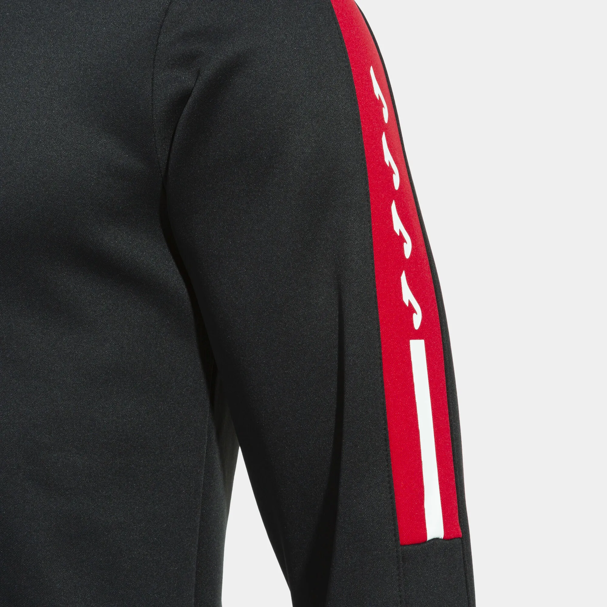 Sudadera hombre Olimpiada negro rojo