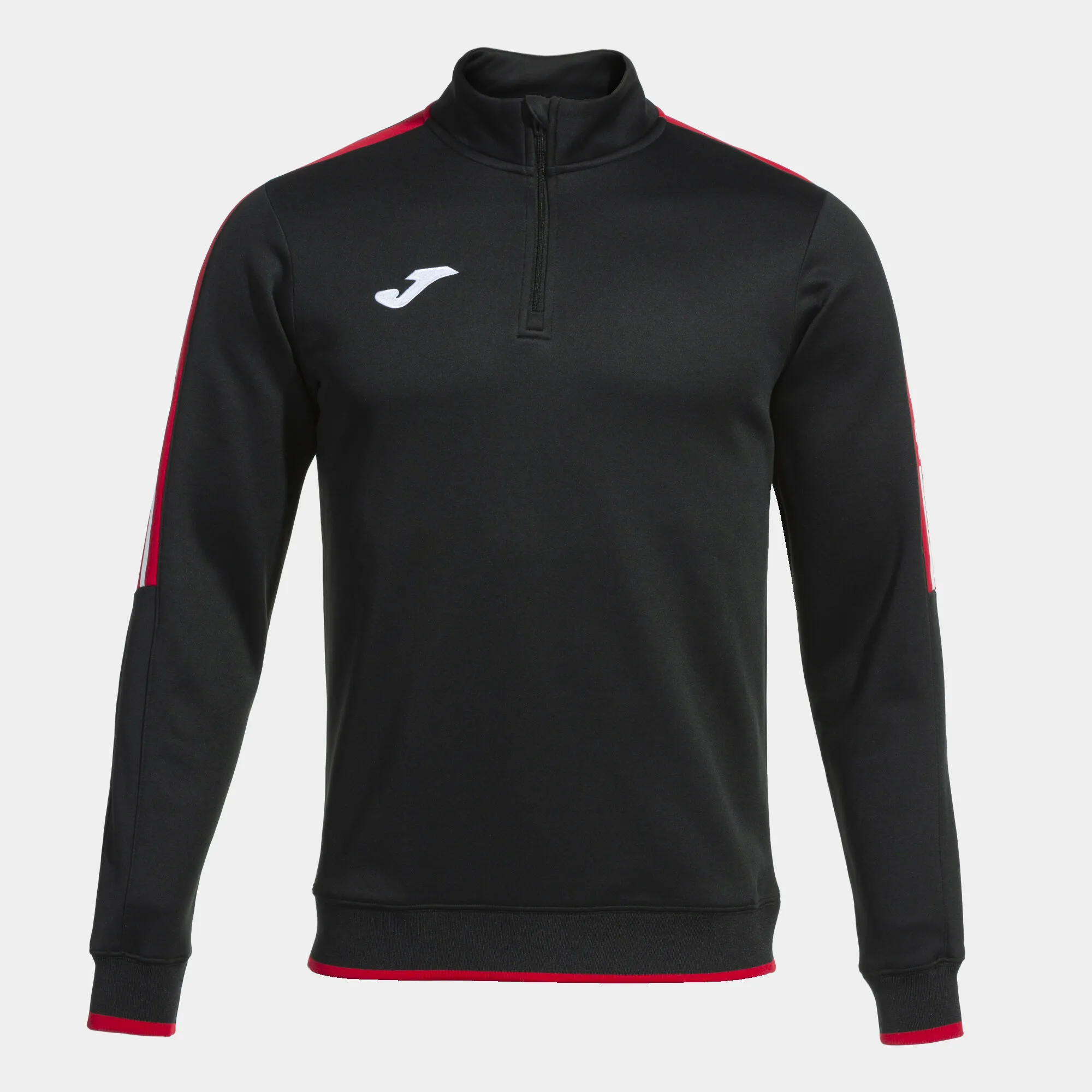Sudadera hombre Olimpiada negro rojo