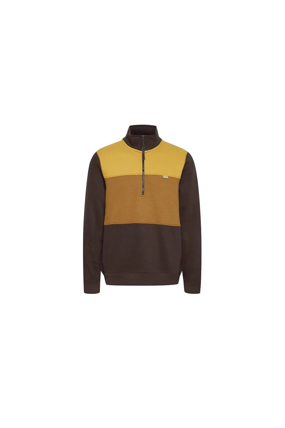 Sudadera hombre rayas marrón