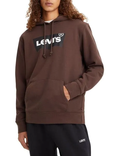 Sudadera Levis Graphic para Hombre Marrón