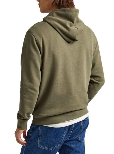 Sudadera Pepe Jeans Joe Hoodie Verde Para Hombre