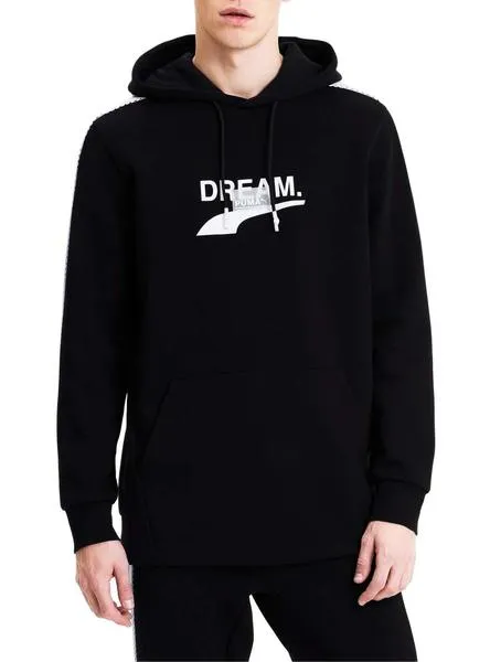 sudadera puma avenir negro para hombre