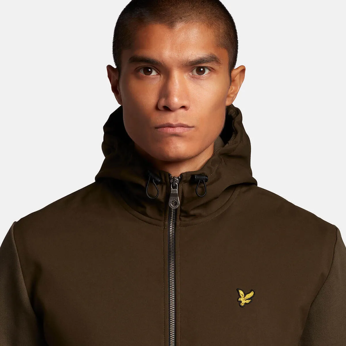 SUDADERA SOFTSHELL ZIP  HOMBRE