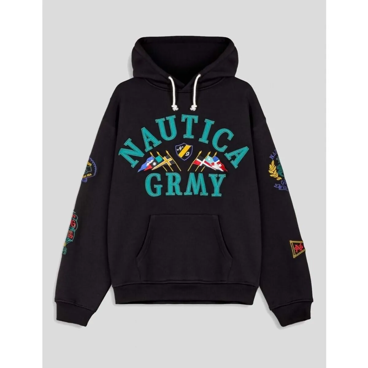 SUDADERA  X NAUTICA MIGHTY HARMONIST HOODIE   BLACK