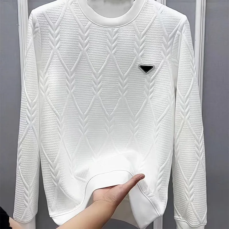 Sudaderas para hombres diseñador de lujo para hombre sudadera para mujer jalete de streetwear, manga larga de manga de manga pur