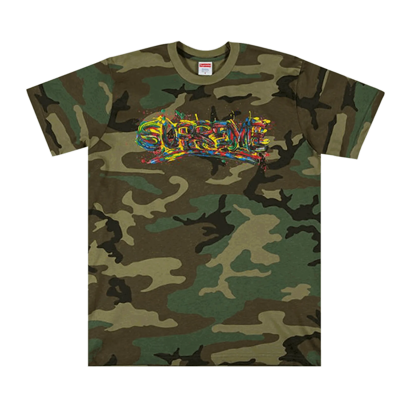 Supreme Paint Logo Tee