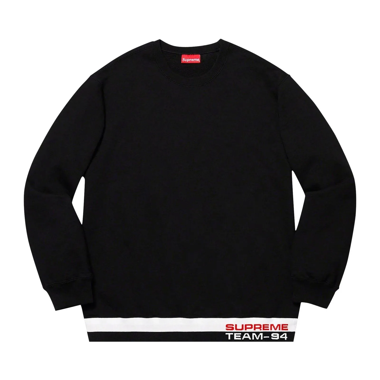 Supreme Rib Stripe Crewneck
