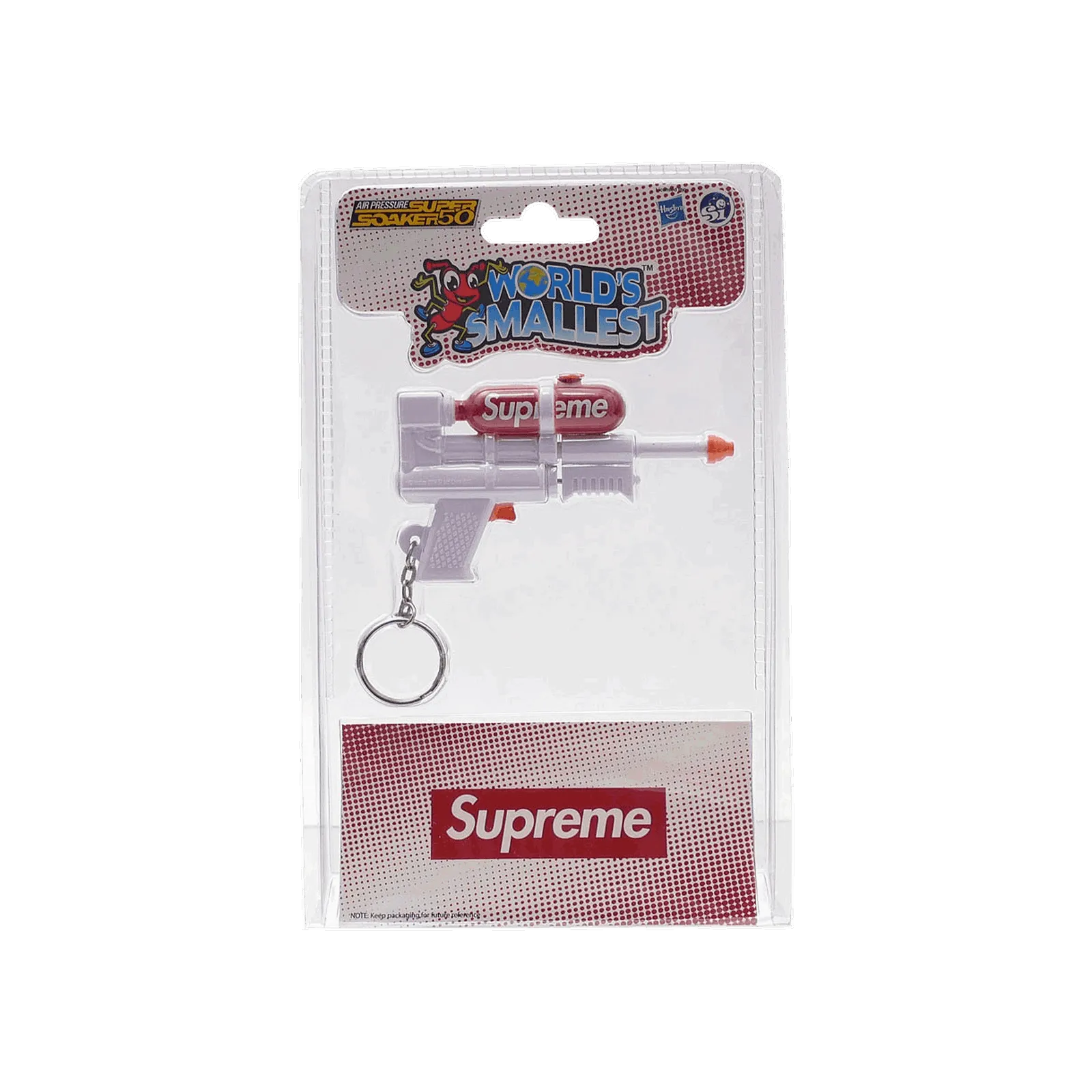 Supreme Super Soaker 50 Water Blaster Keychain