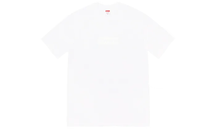 Supreme Tonal Box Logo Tee White