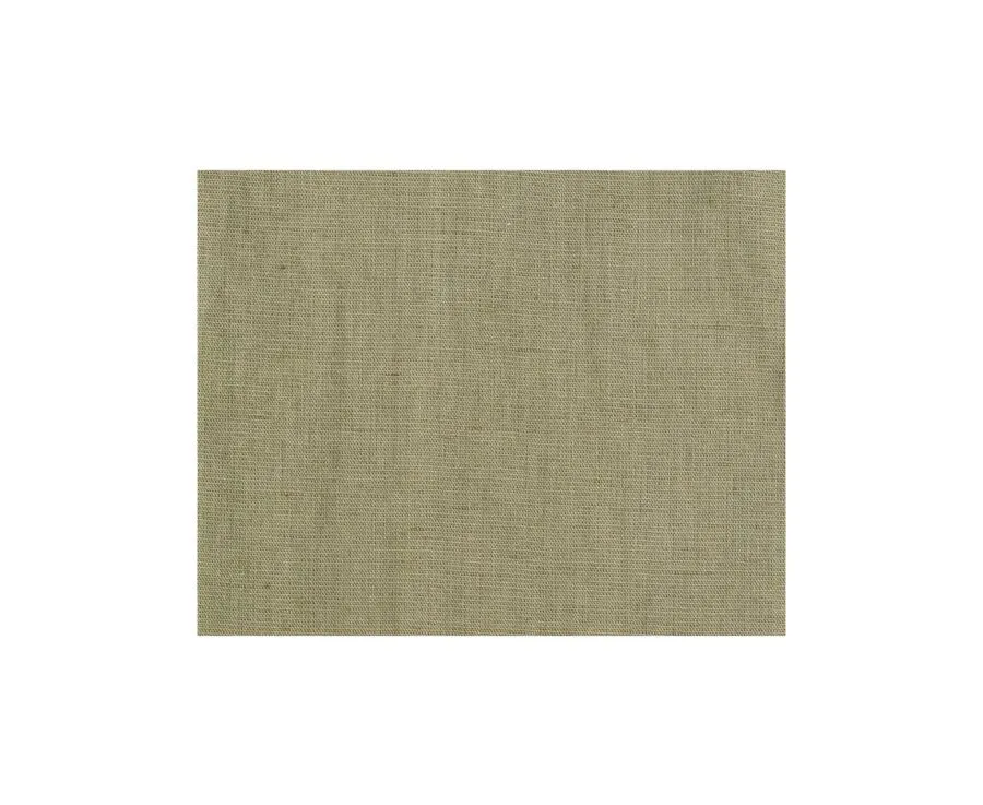 TAUPE PLAIN COTTON LINEN SHIRT  SILBERT