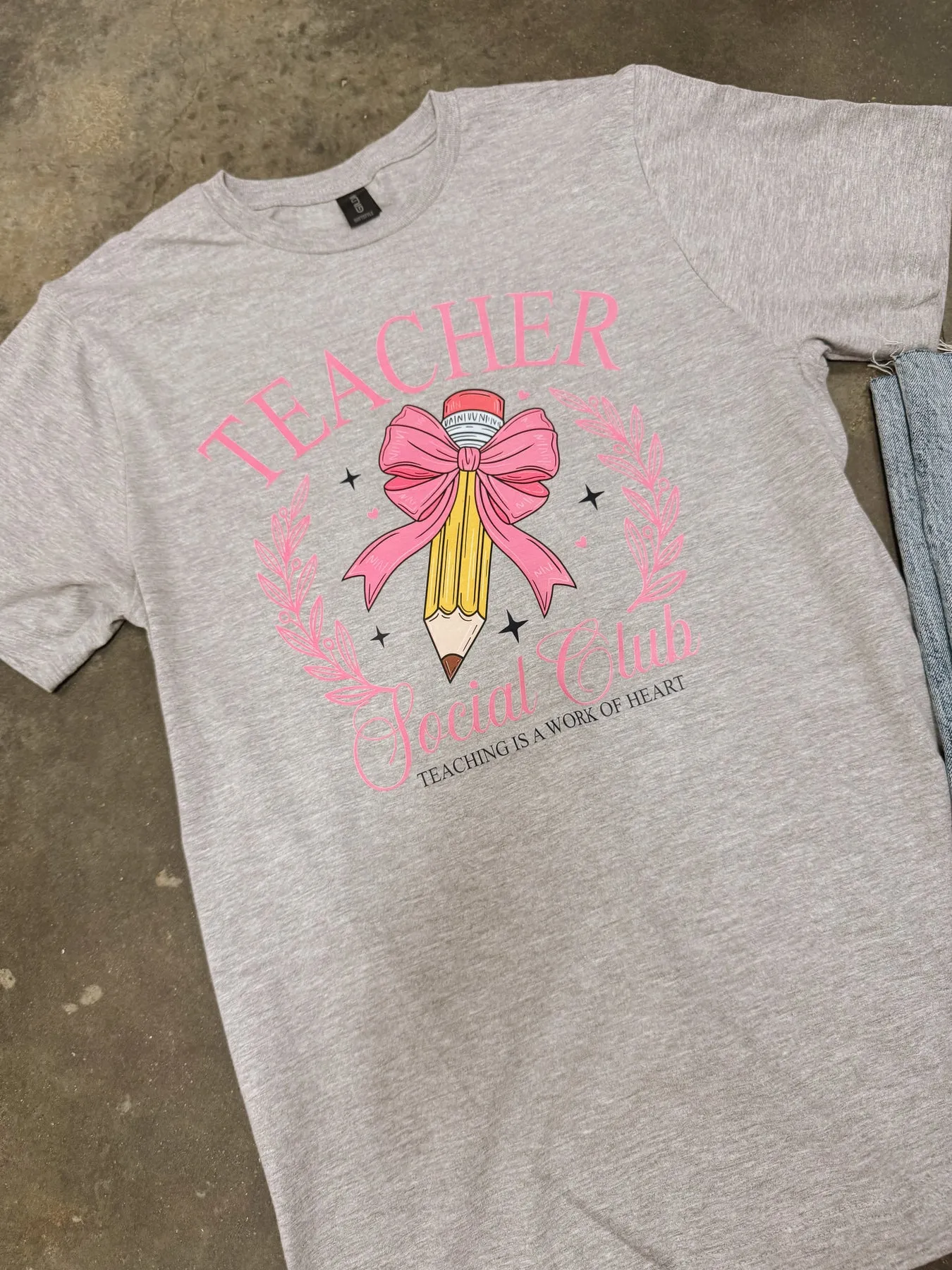 TEACHER SOCIAL CLUB TEE