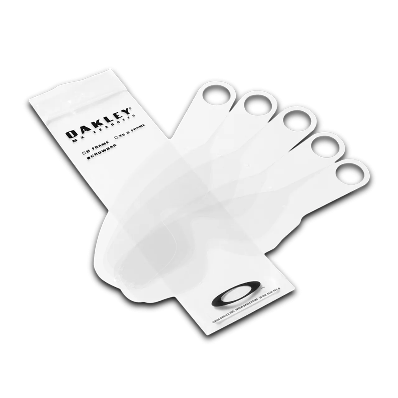 TEAROFF OAKLEY CROWBAR PACK 25 UNIDADES