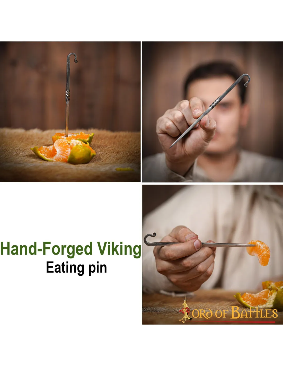 TENEDORPINCHO VIKINGO FORJADO A MANO