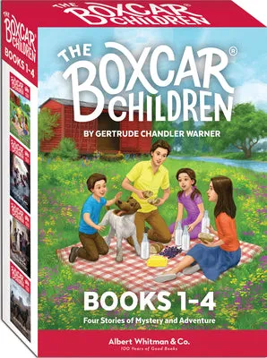 THE BOXCAR CHILDREN MYSTERIES BOXED SET 14: THE BOXCAR CHILDREN; SURPRISE ISLAND; THE YELLOW HOUSE; MYSTERY RANCH