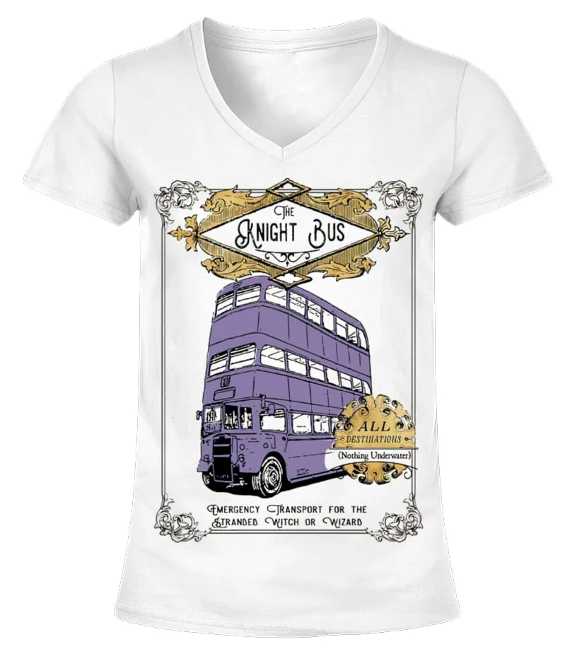 The Knight Bus Camiseta cuello pico Mujer