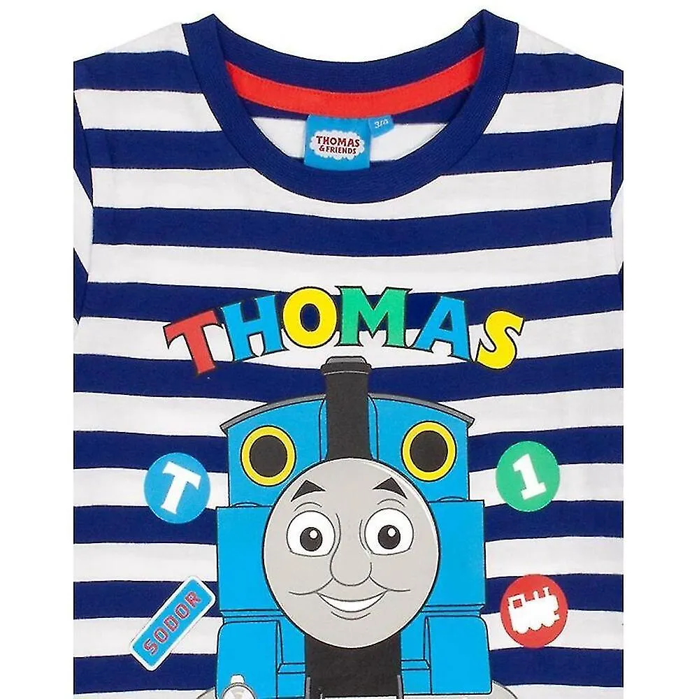 THOMAS & FRIENDS BOYS ALLOVER PRINT SHORT PYJAMA SET