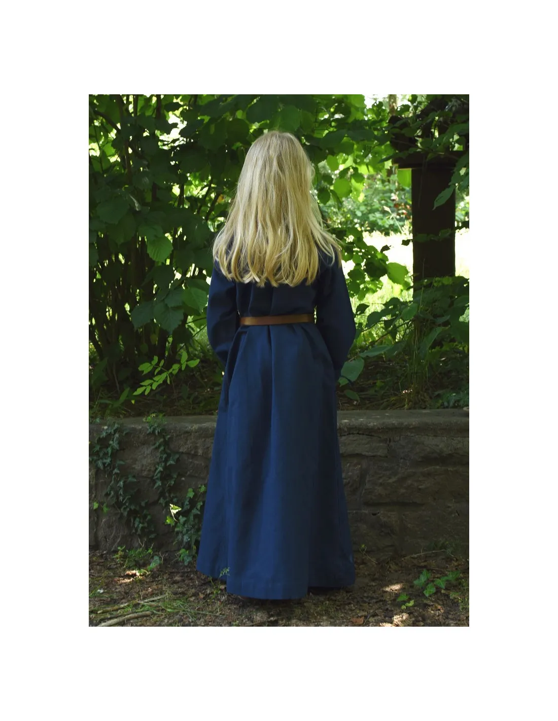 Vestido vikingo azul Ana, niña