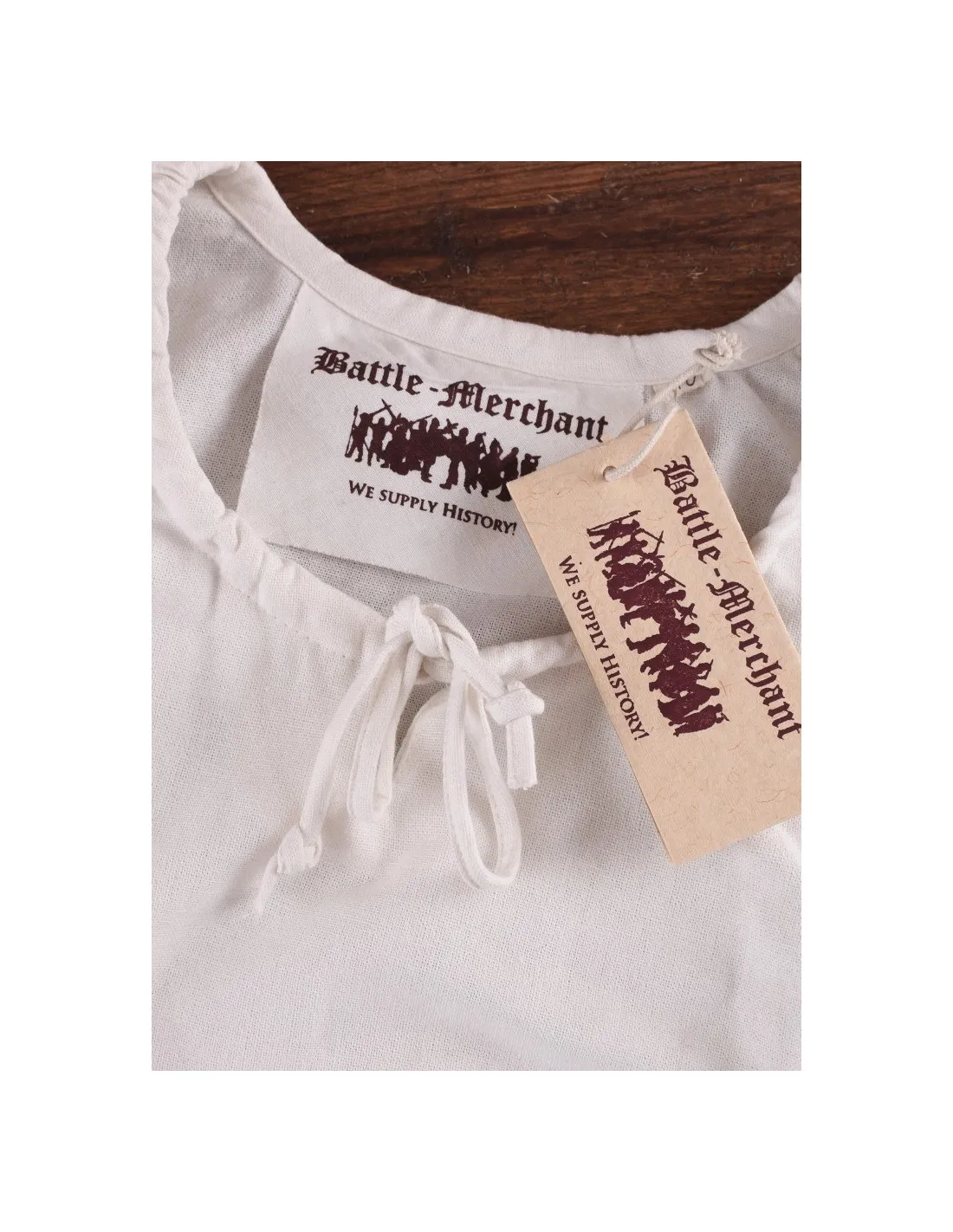 Vestido vikingo blanco Ana, niña