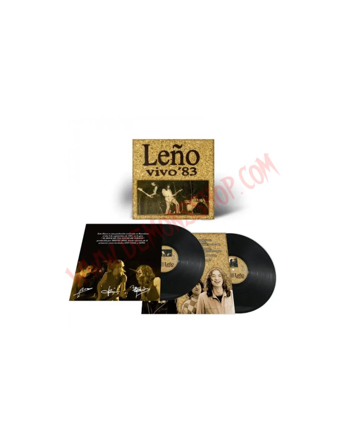 VINILO LP LEñO  VIVO' 83