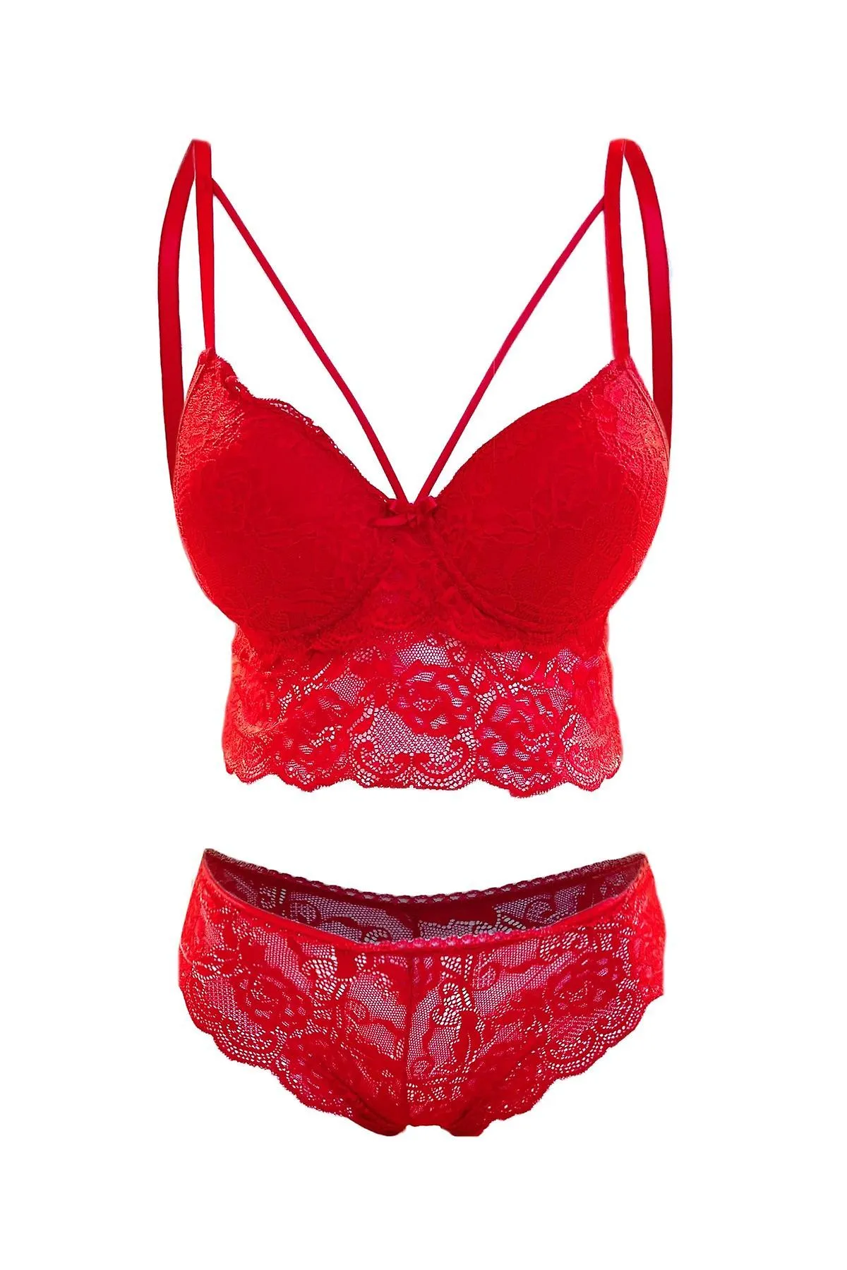 Woman Filled Bralet Set