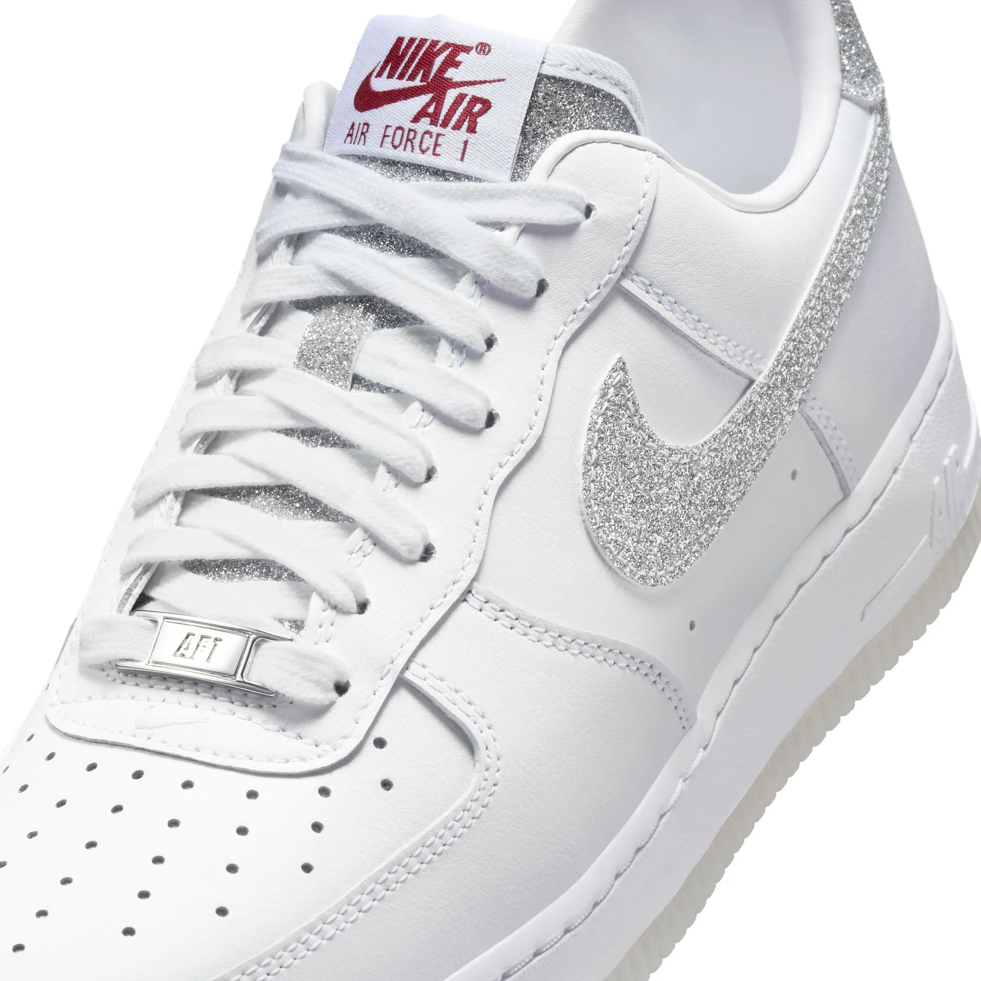 WOMEN AIR FORCE 1 '07 LX WHITE/MULTICOLORWHITECOOL GREY