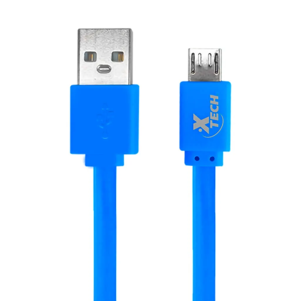 XTECH SET CABLE USB A MICROUSB ONTHEGO 1 METRO, 10 UNIDADES
