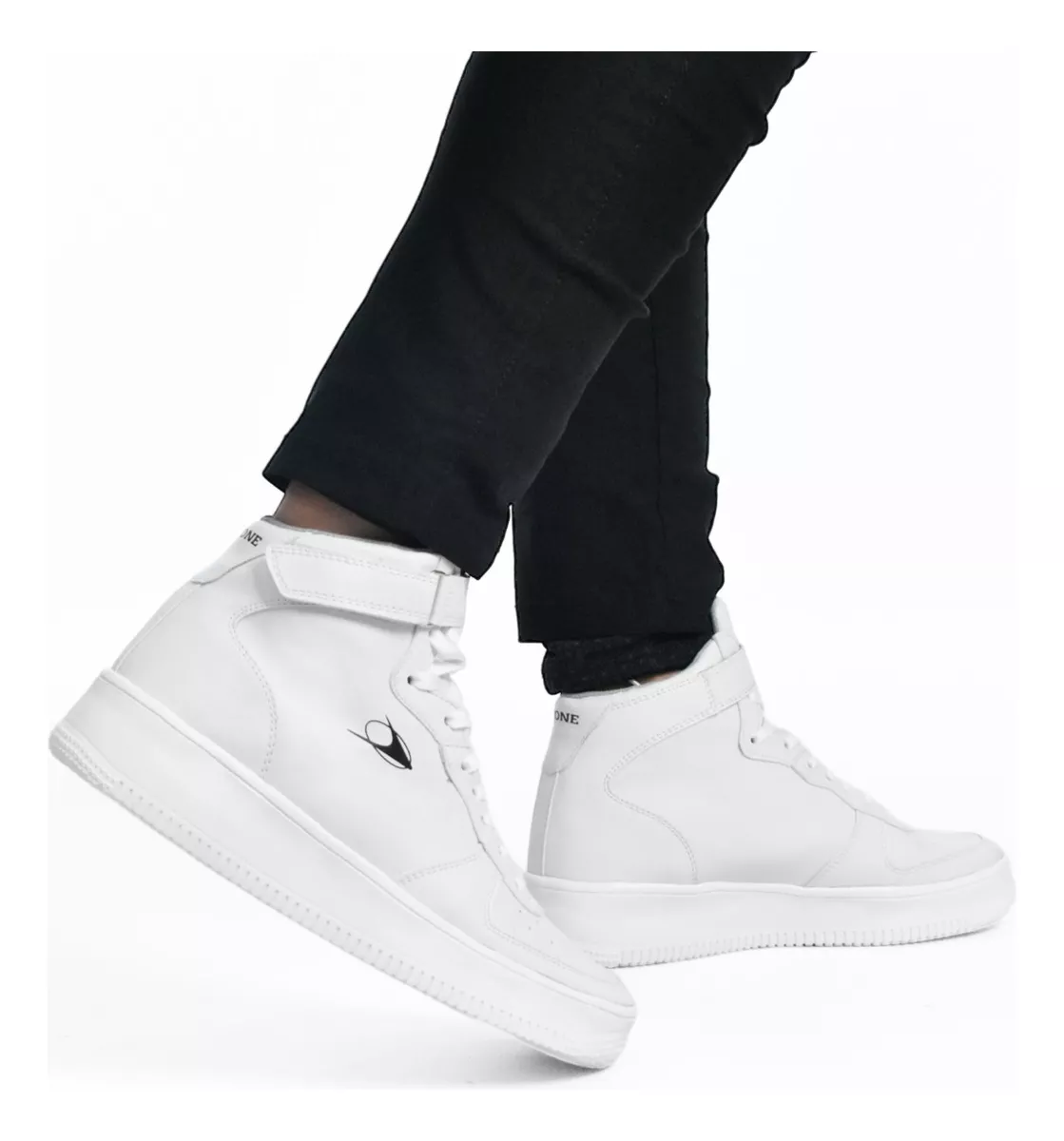 Zapatilla Botita Hombre Urbana Eco Cuero Stone 8070