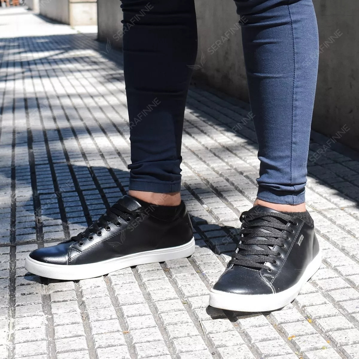 Zapatilla Hombre Urbana Eco Cuero Stone 8000  8200