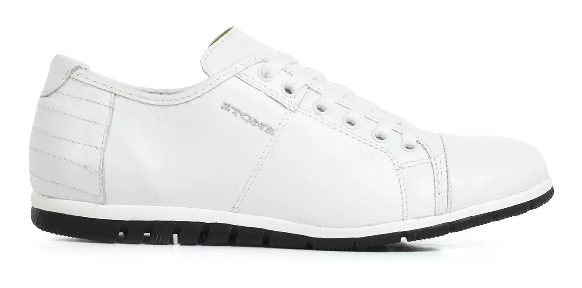 Zapatilla Urbana Hombre Cuero Cómodo Stone 1966
