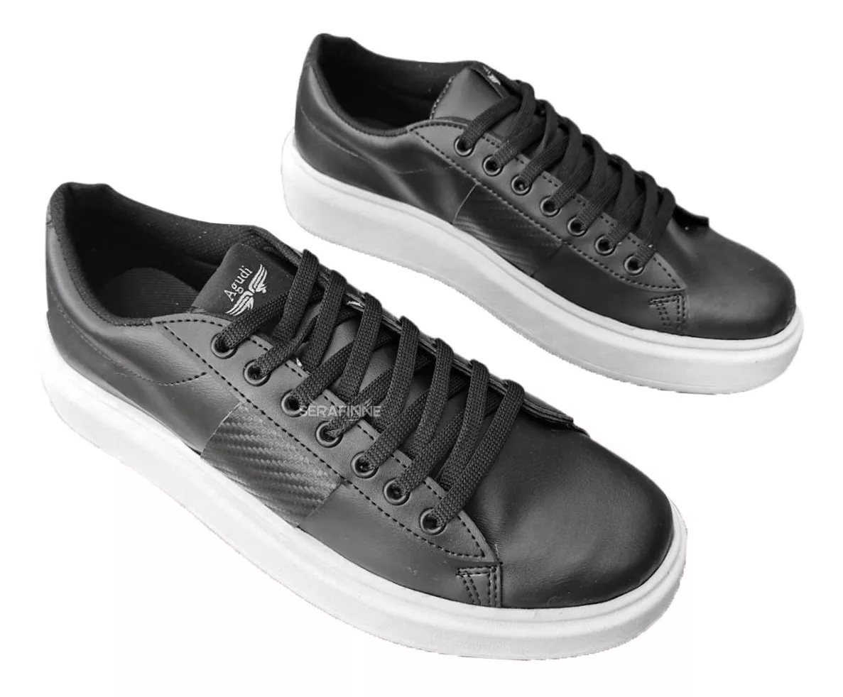Zapatilla Urbana Plataforma Sneaker Hombre Serafinne 09