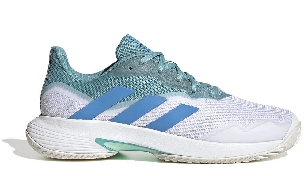 Zapatillas Adidas CourtJam Control Tenis Pádel Blanco/Azul