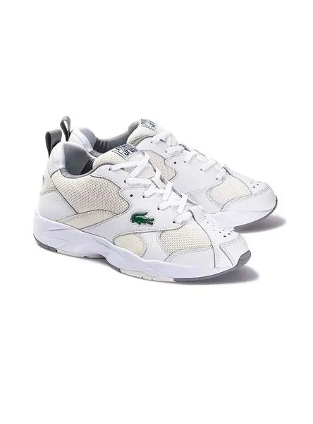 zapatillas lacoste storm 36 blanco hombre