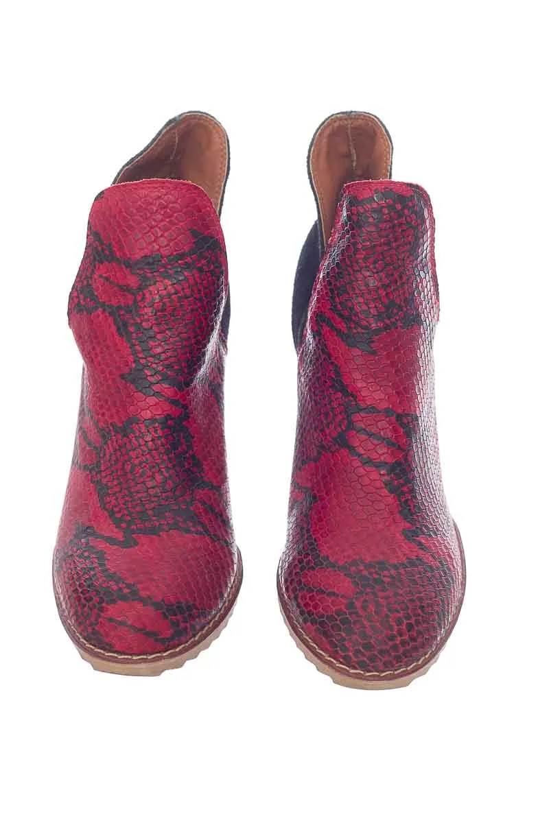 ZAPATOS COLOR ROJO  CLOSEANDO