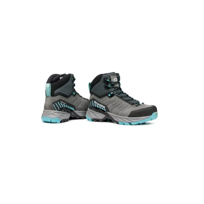Zapatos de senderismo Scarpa Rush Trek GTX Wmn (Midgray Aqua) Mujer