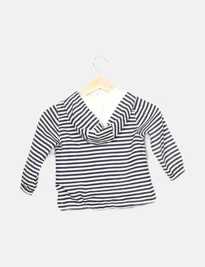 Zara Parka navy con capucha